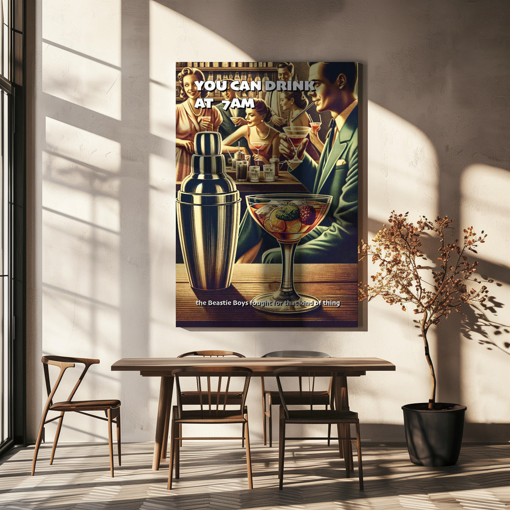 Du kannst um 7 Uhr morgens trinken | Canvas
