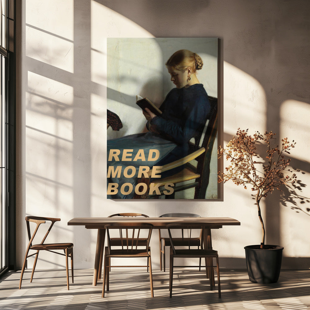Weitere Bücher lesen | Leinwand