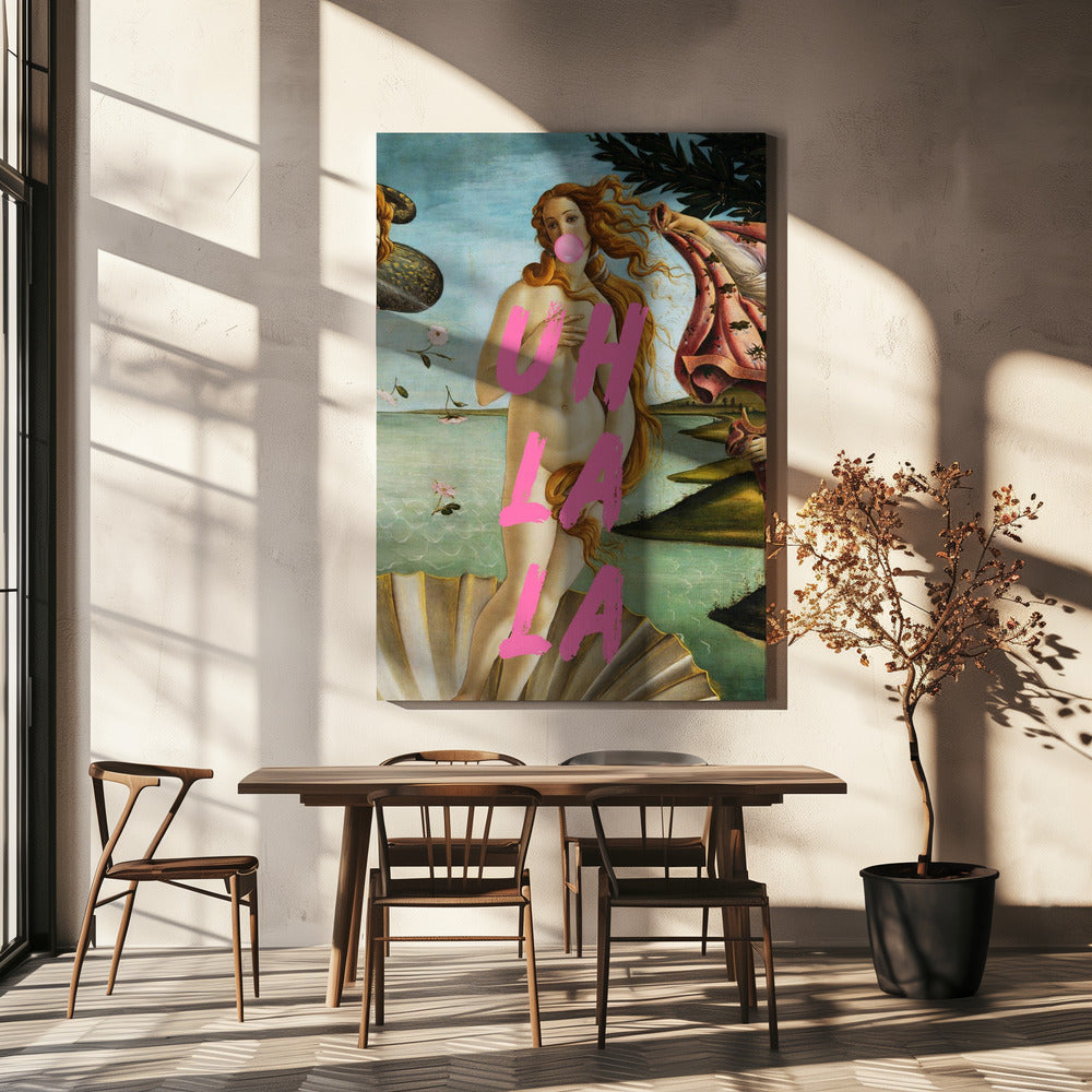 Die Geburt der Venus von Sandro Botticelli / Uh La La | Leinwand