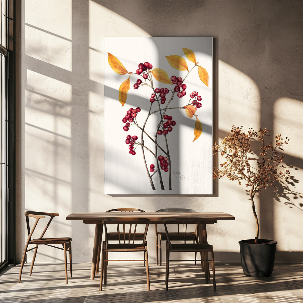 Red Chokeberry (1920) | Canvas