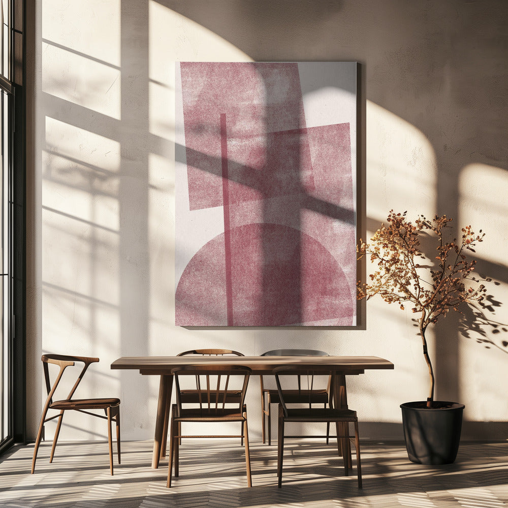 Geometric Echoes | Canvas