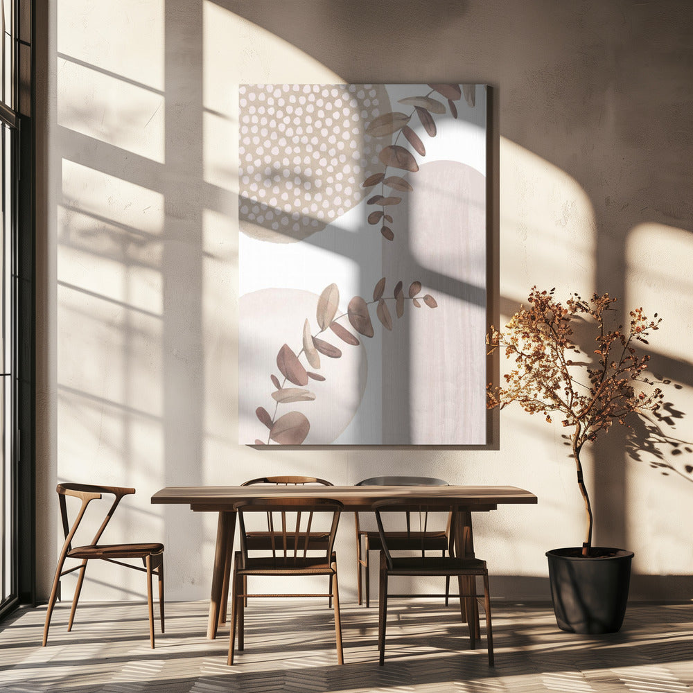 Boho in Neutral 1 | Leinwand