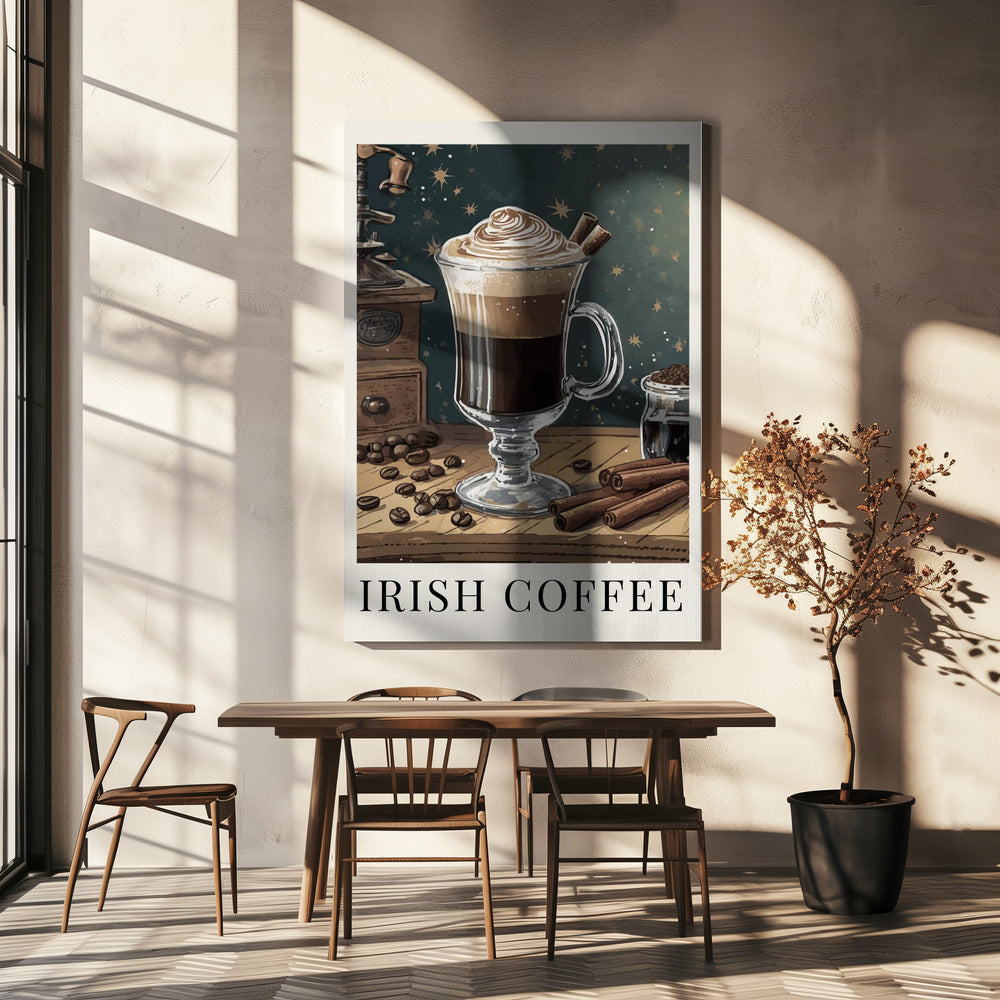 Irischer Kaffee | Leinwand