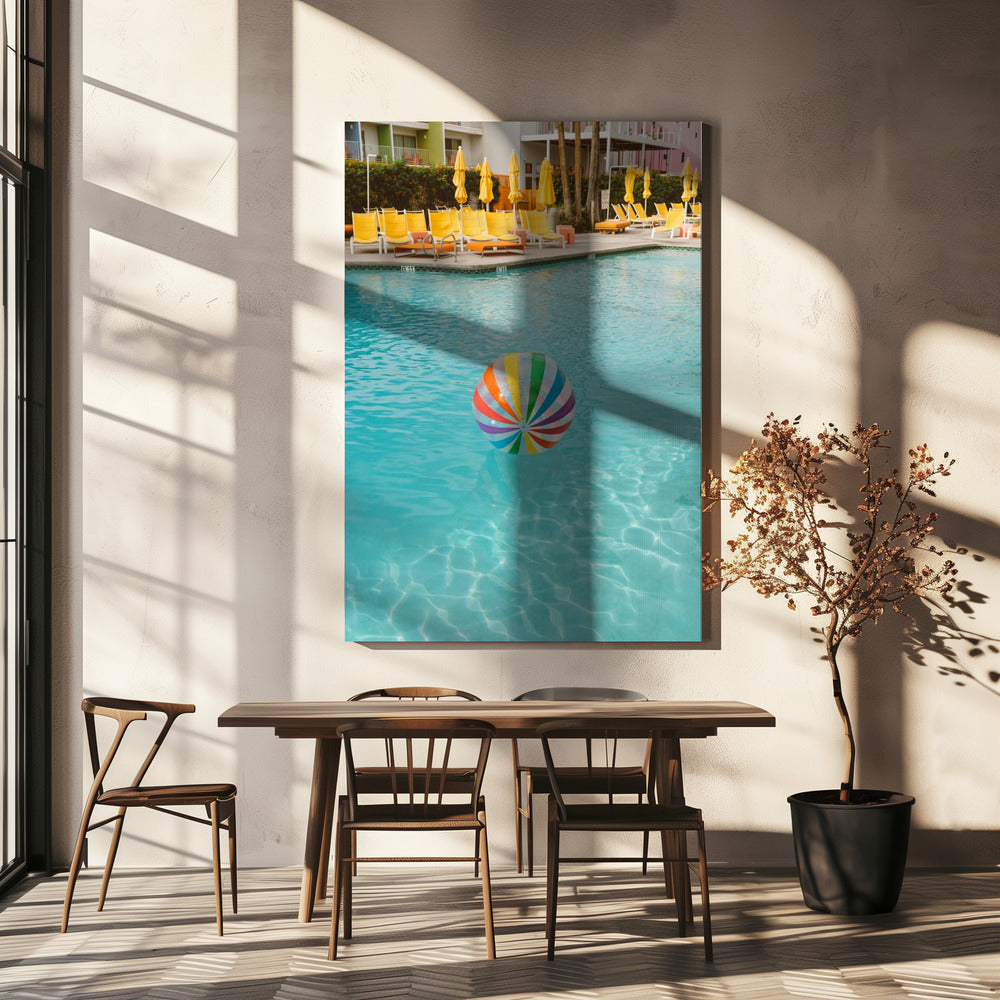 Palm Springs Pooltag | Leinwand