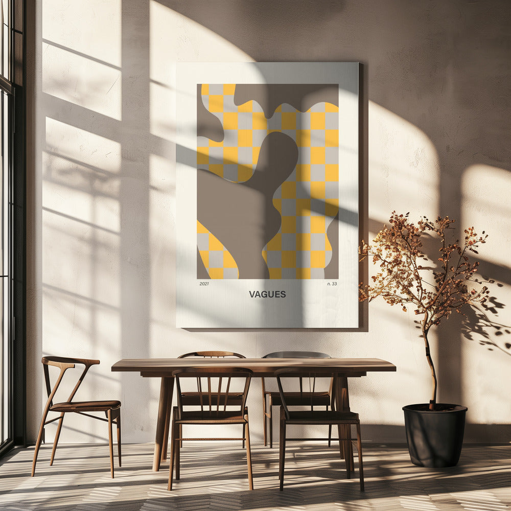 Vagues Nr. 33 Poster | Leinwand