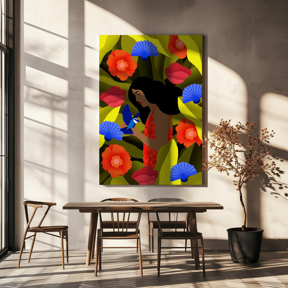 Die Natur ist mein Freund | Leinwand