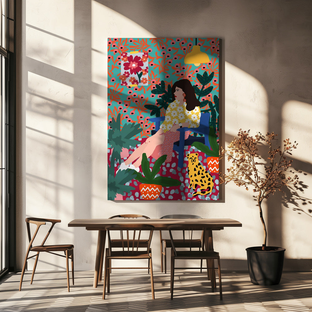 Florales Tagträumen | Leinwand
