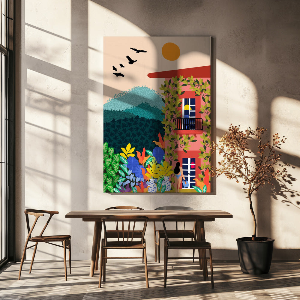 Sommerhaus | Leinwand