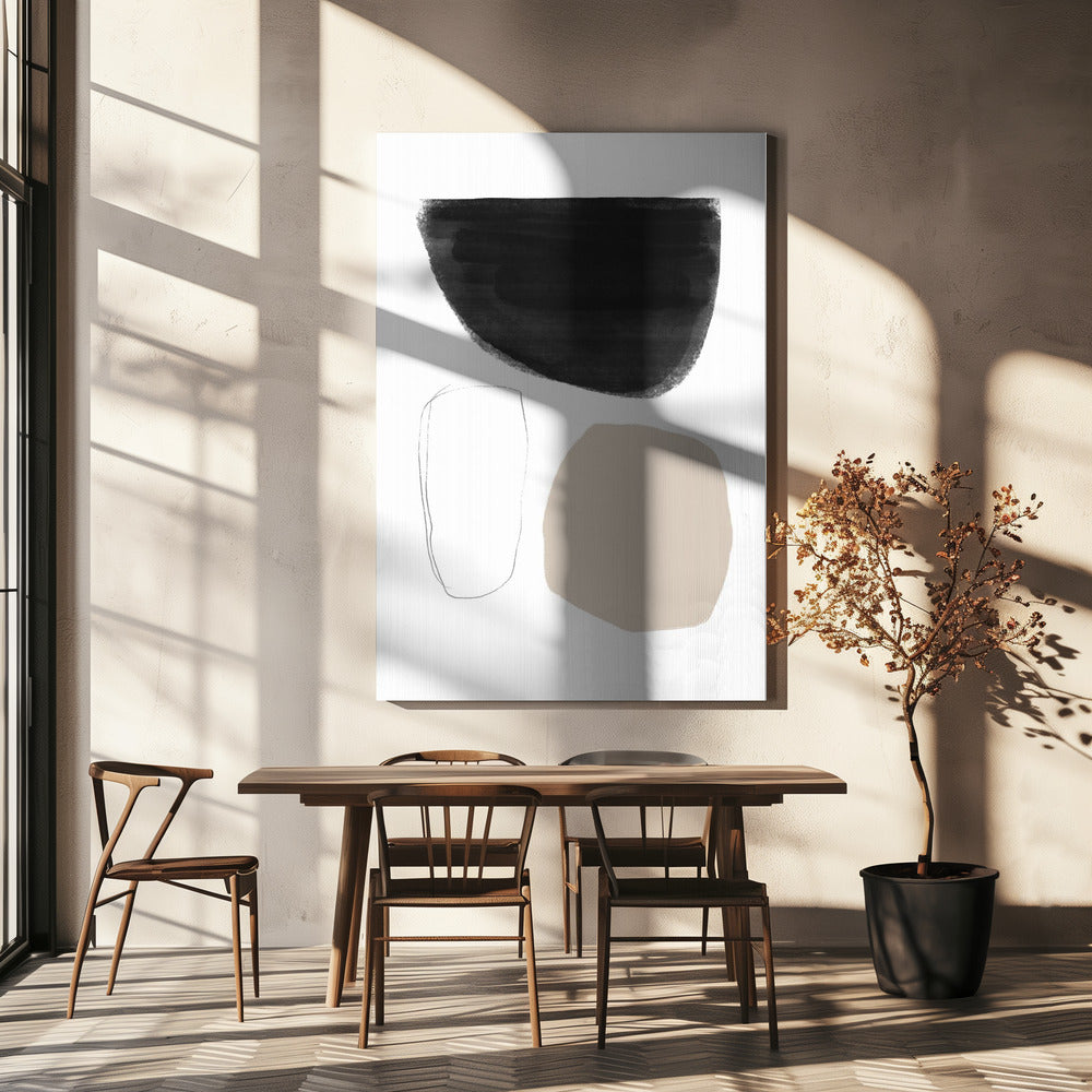 Geometrische Formen in Harmonie | Leinwand