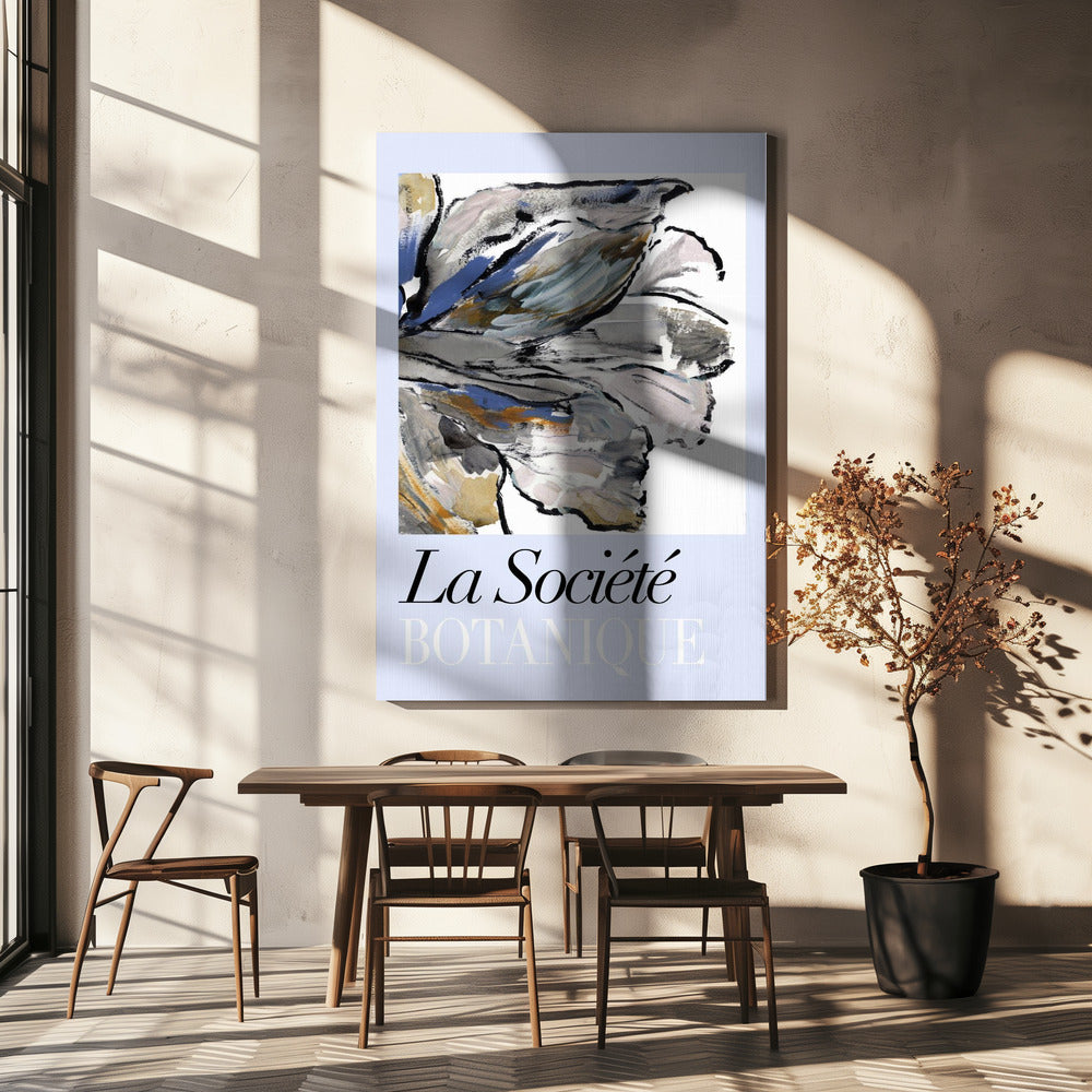 La Société Botanique Blueflower | Leinwand