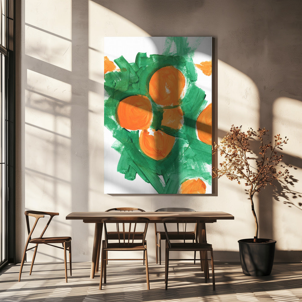 Orangen 2 | Leinwand
