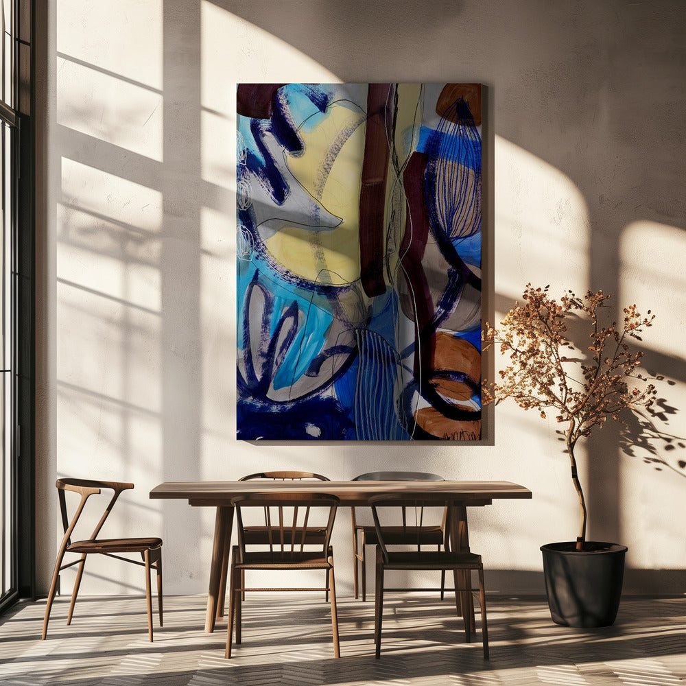 Little Fish, Big Fish I | Canvas