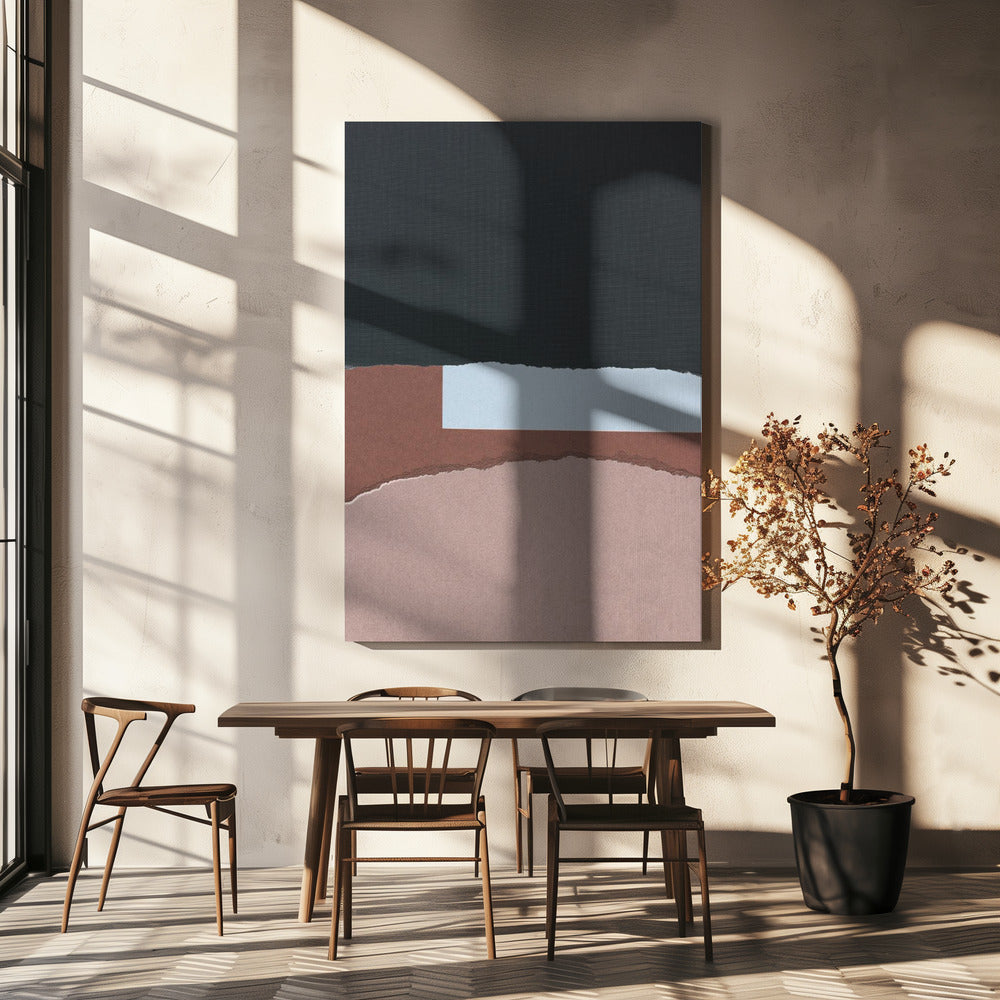 Zerrissenes Papier 5 | Leinwand
