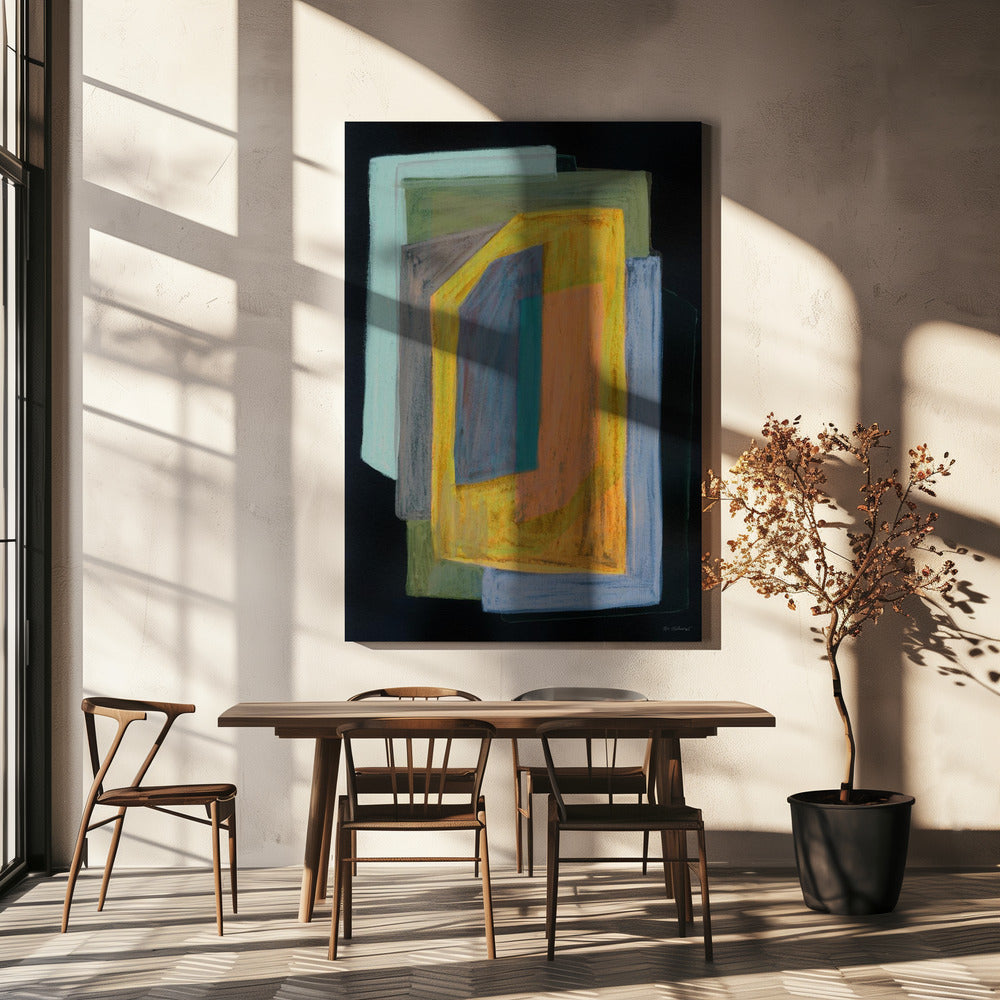 Chalk and Shapes 2 | Canvas