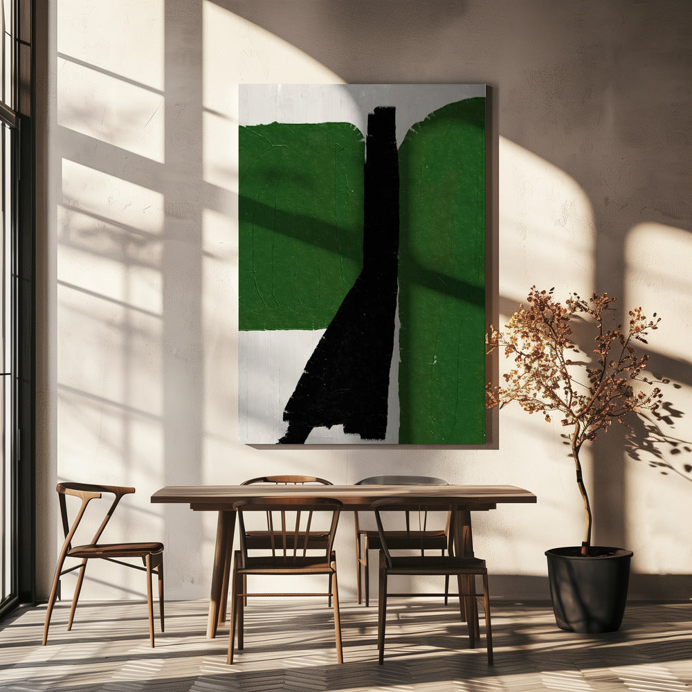 Green Divide | Canvas