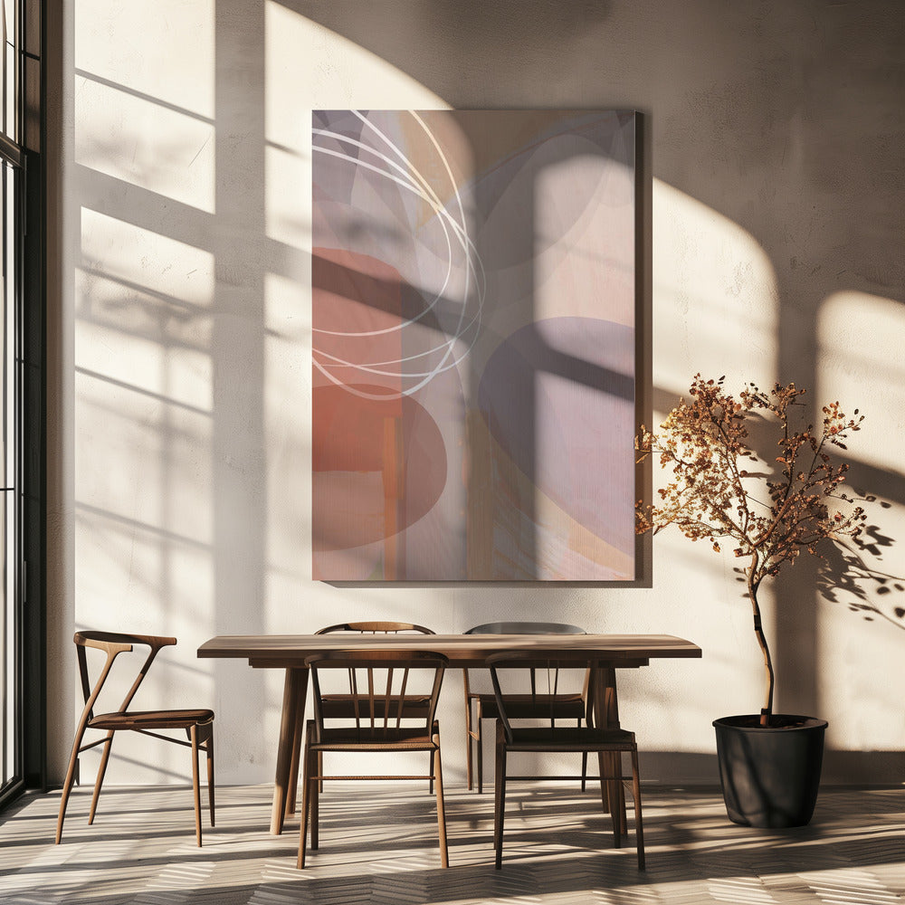 Pflaumenformen 1 | Leinwand