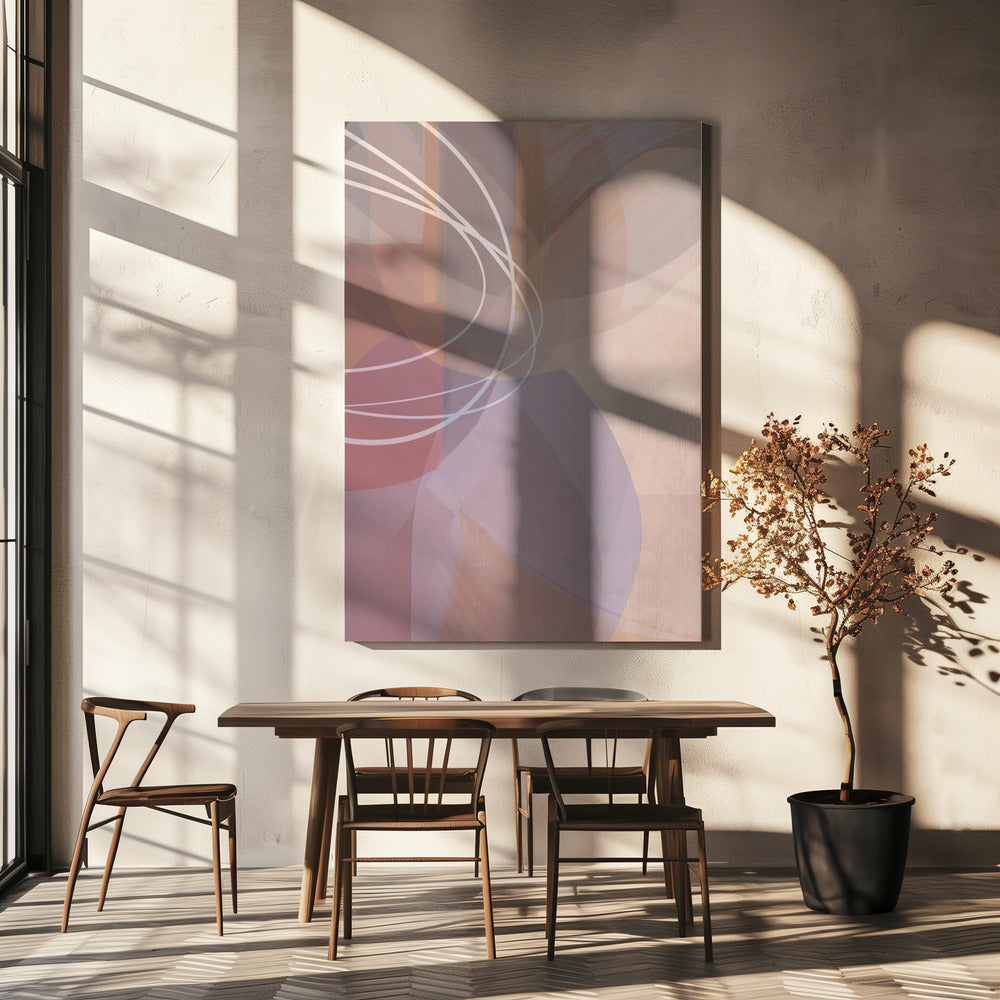 Pflaumenformen 3 | Leinwand