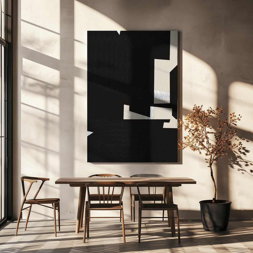 Minimalistisches Gewebe 2 | Leinwand