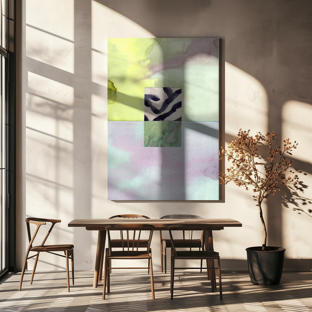 Watercolor abstract composition 8 | Canvas