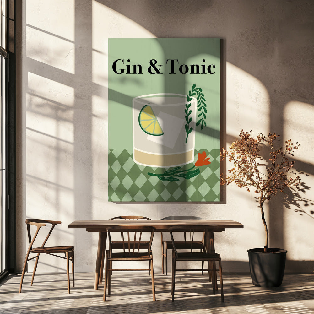 Gin & Tonic | Leinwand