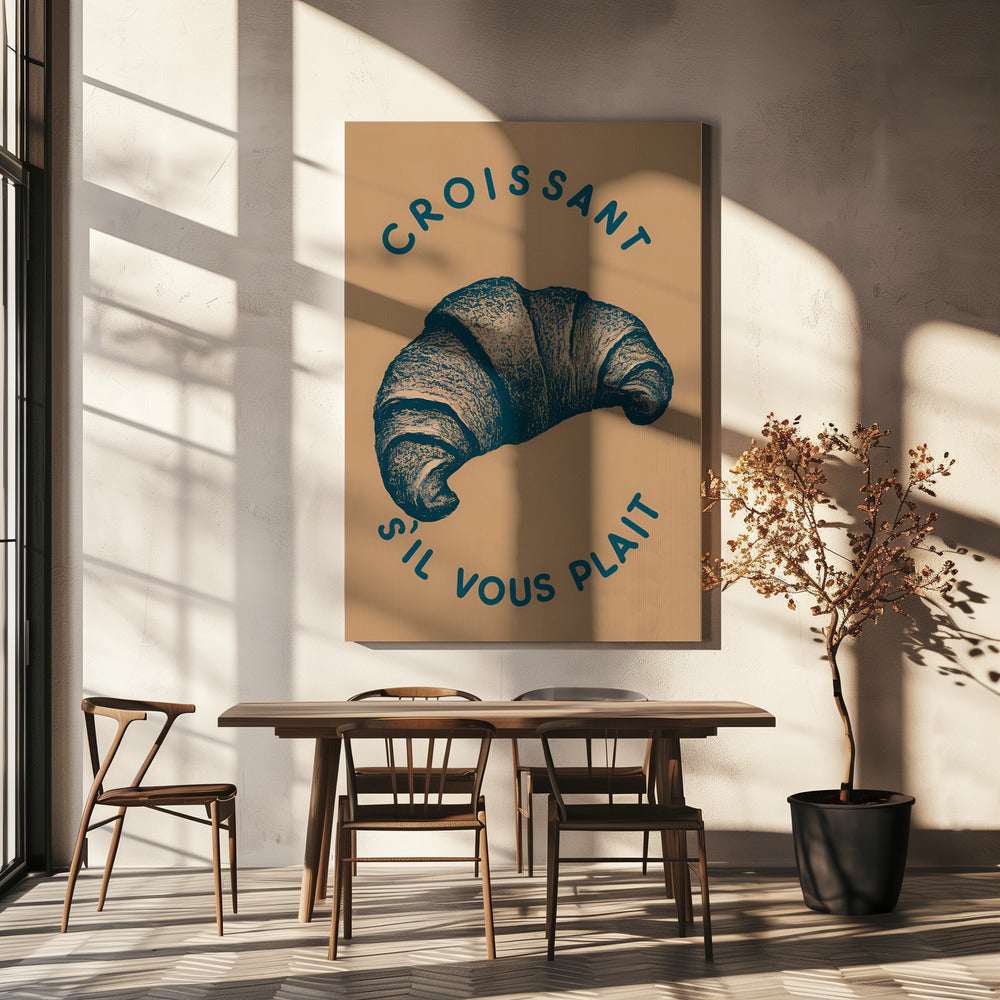 Croissant | Leinwand
