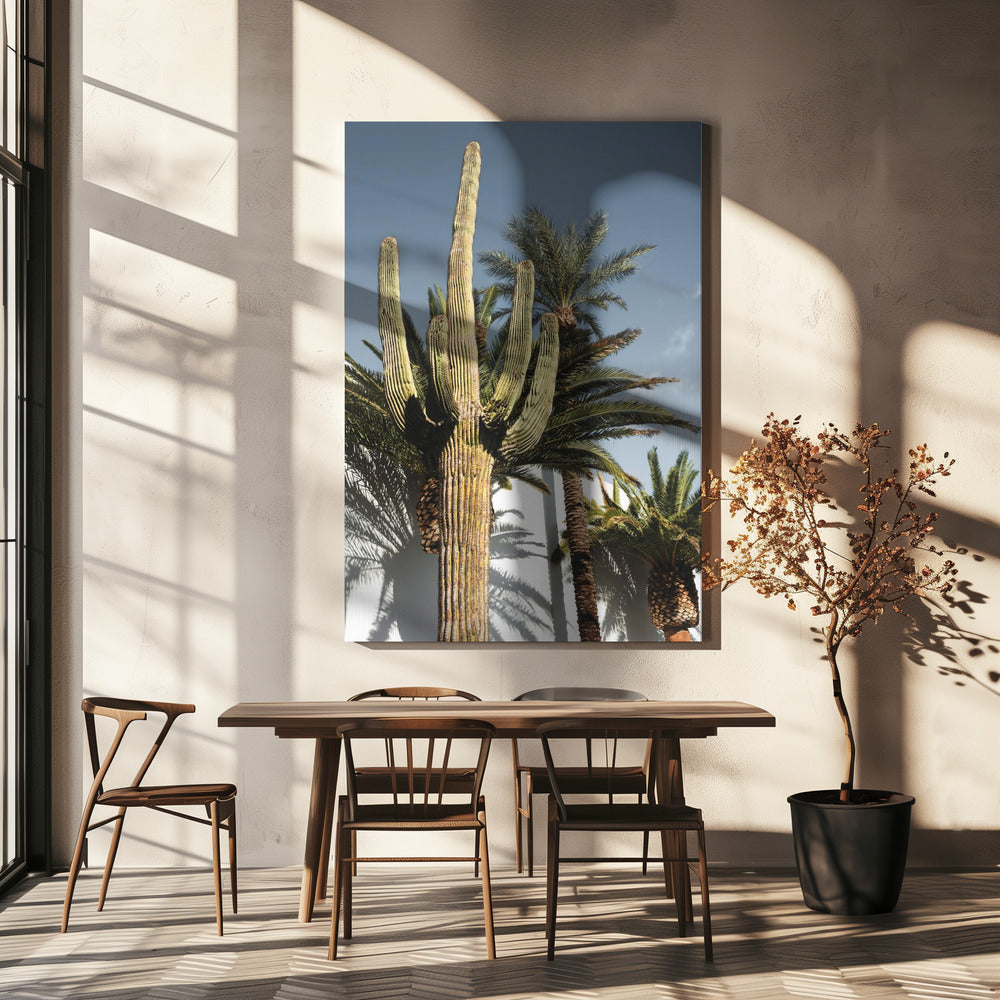 Kaktus Las Vegas | Leinwand