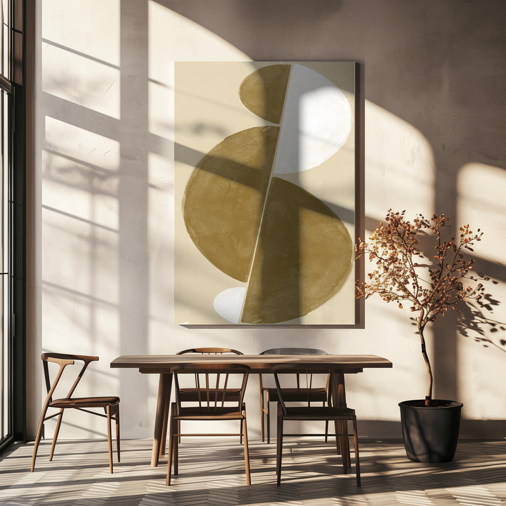 Erdige Harmonie | Leinwand