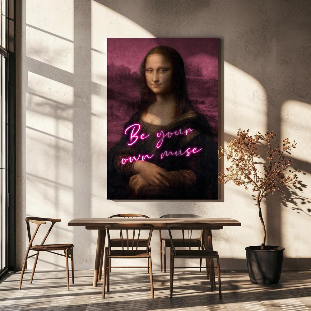 Beyourownmuse2 Verhältnis2x3 | Leinwand