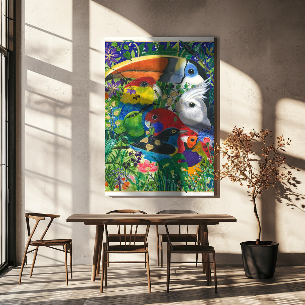 Paradise Birds | Canvas