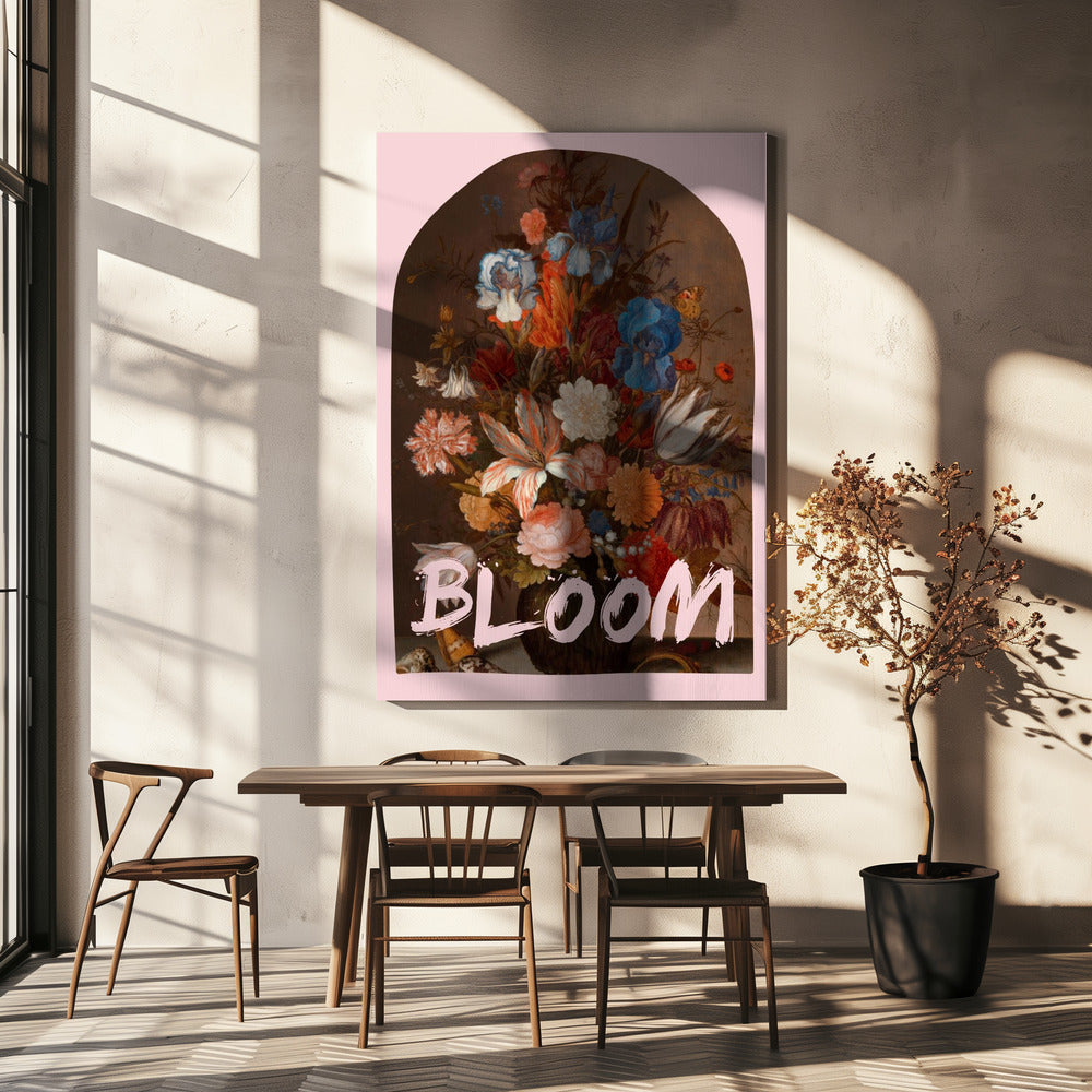 Pinkbloom Verhältnis 2x3 | Leinwand