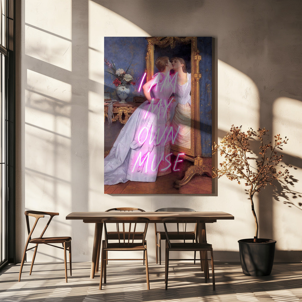Neonmuse Ratioiso | Leinwand