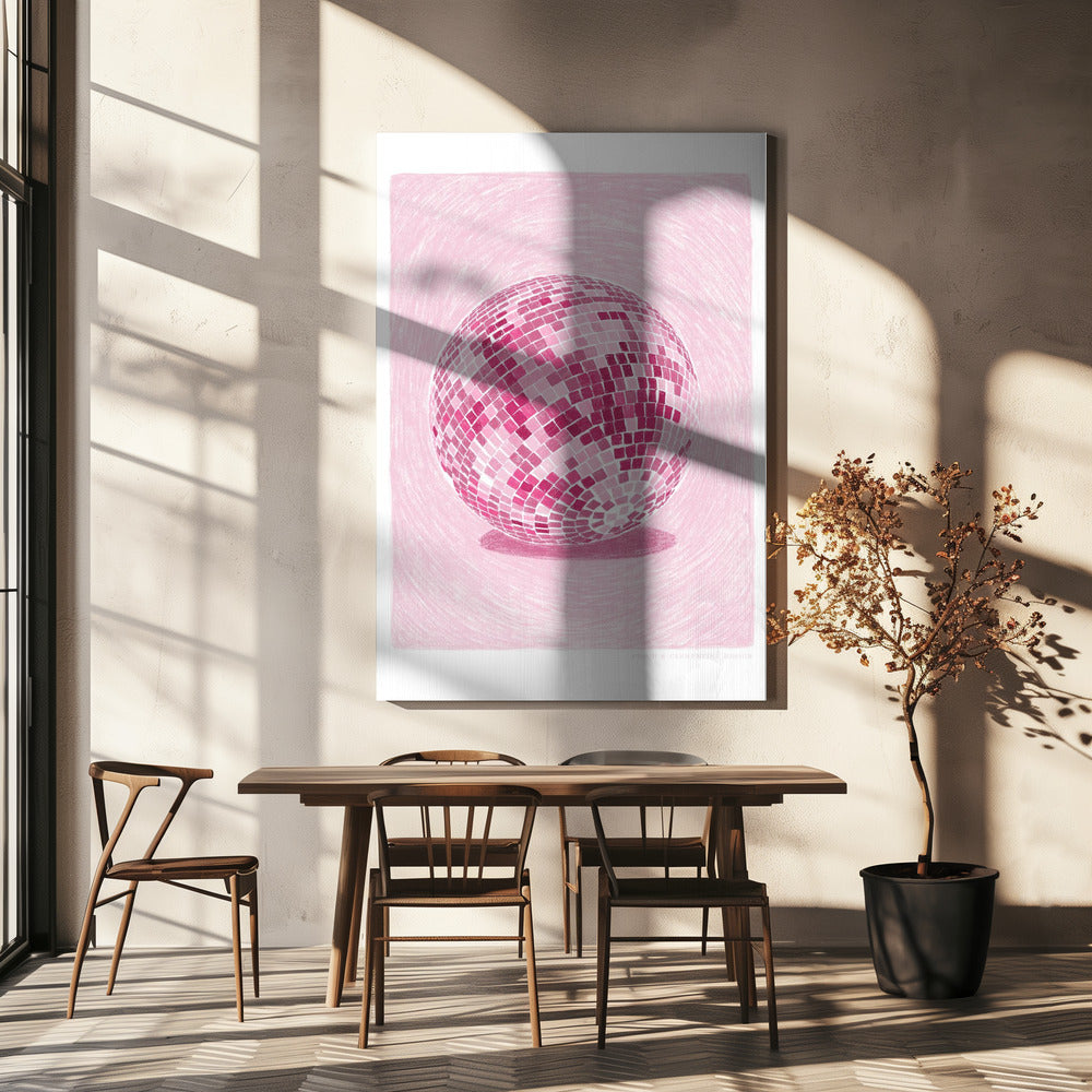 Pandc Discoball Kopie 2 | Leinwand
