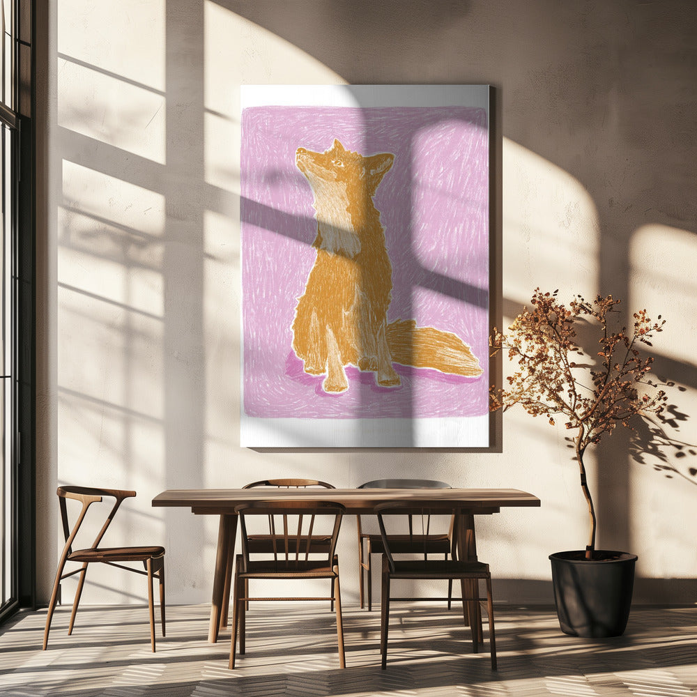 Pandc Littlefox Kopie | Leinwand