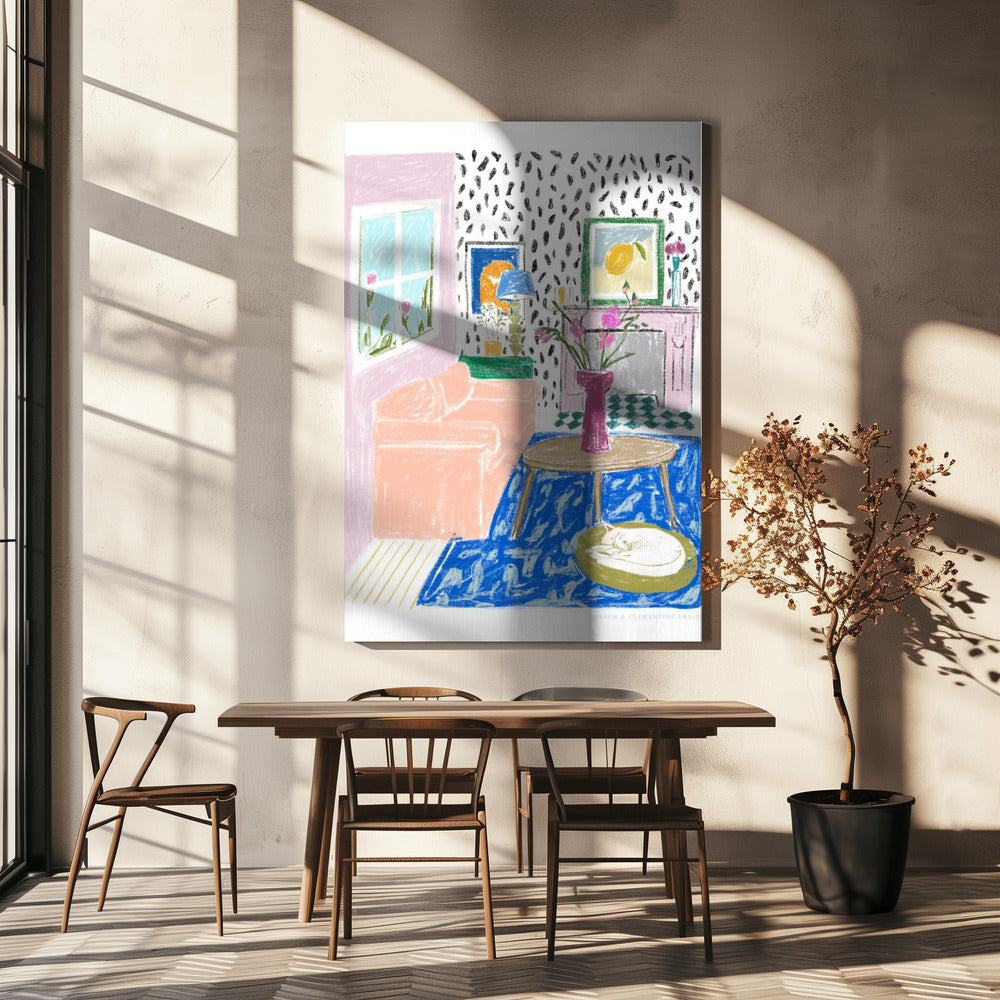Pandc Interieur | Leinwand