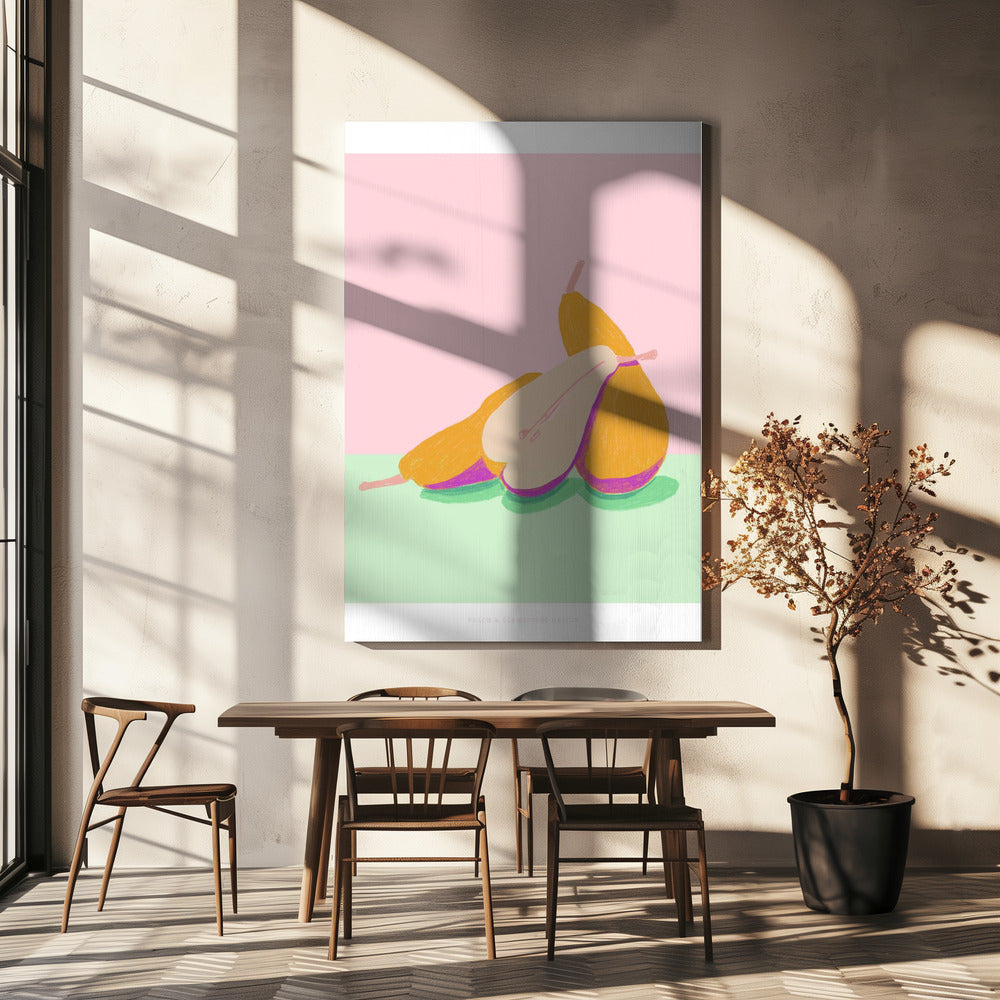 Pandc Pears Kopie | Leinwand