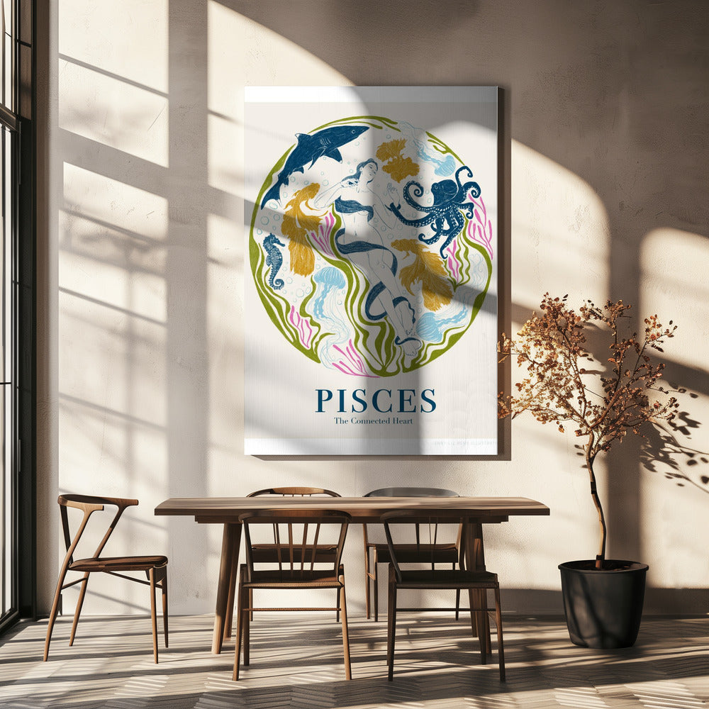 Jlr Pisces Kopie | Leinwand