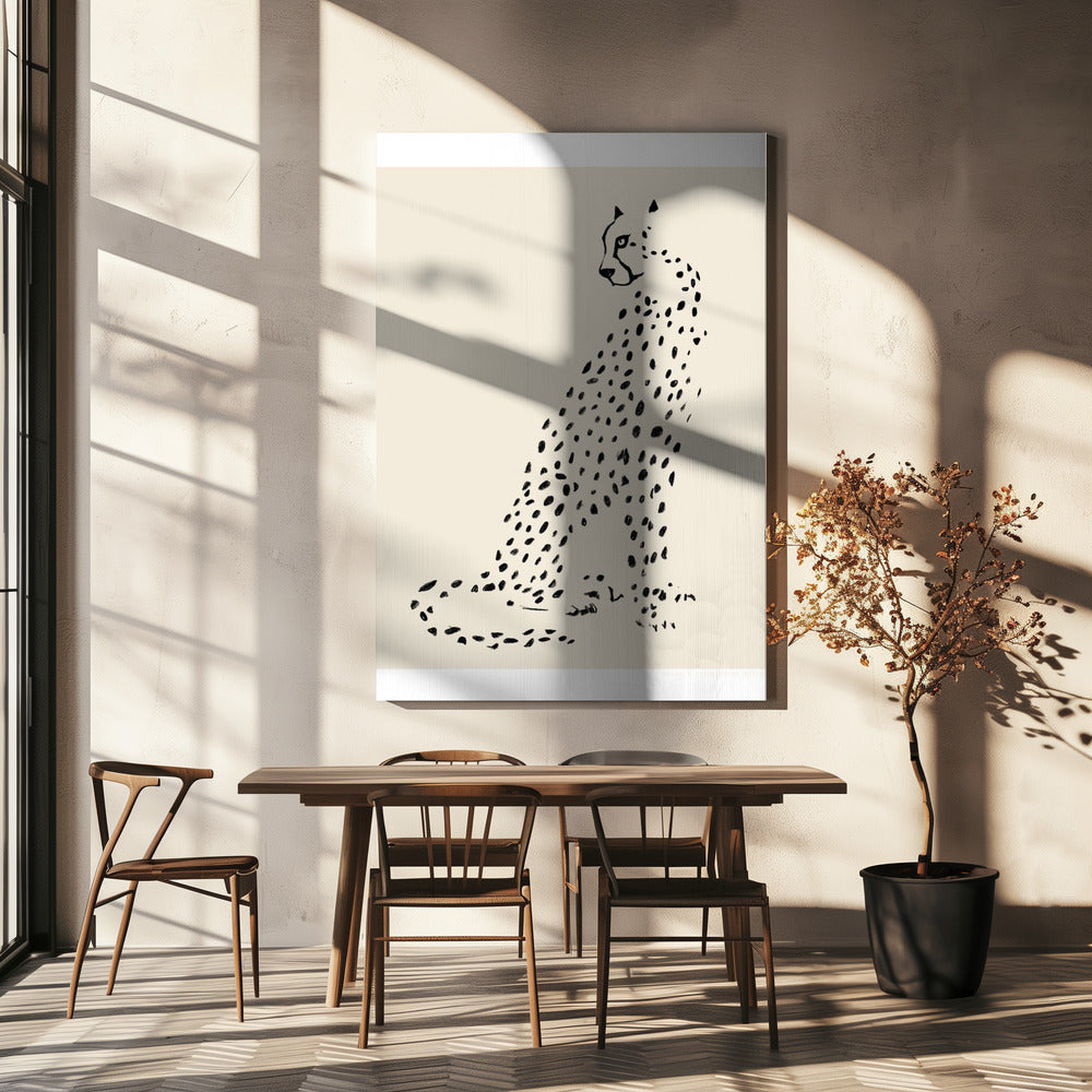Pandc Leopard | Leinwand