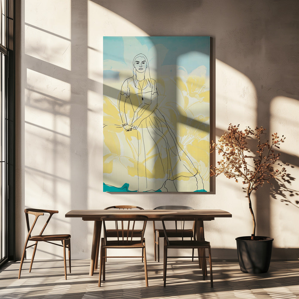 The Wild Flowers of Avalon #3 | Canvas