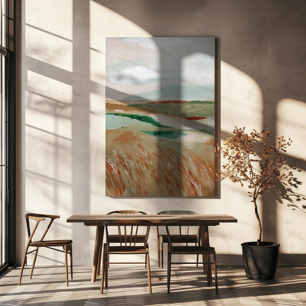 Weizenwiese ll | Leinwand