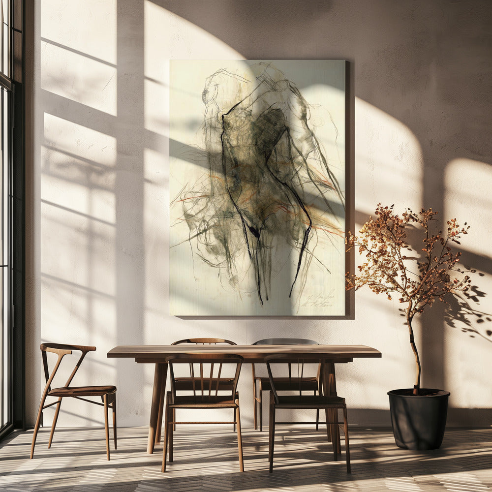 Eindruck von Bewegung und Emotion | Leinwand