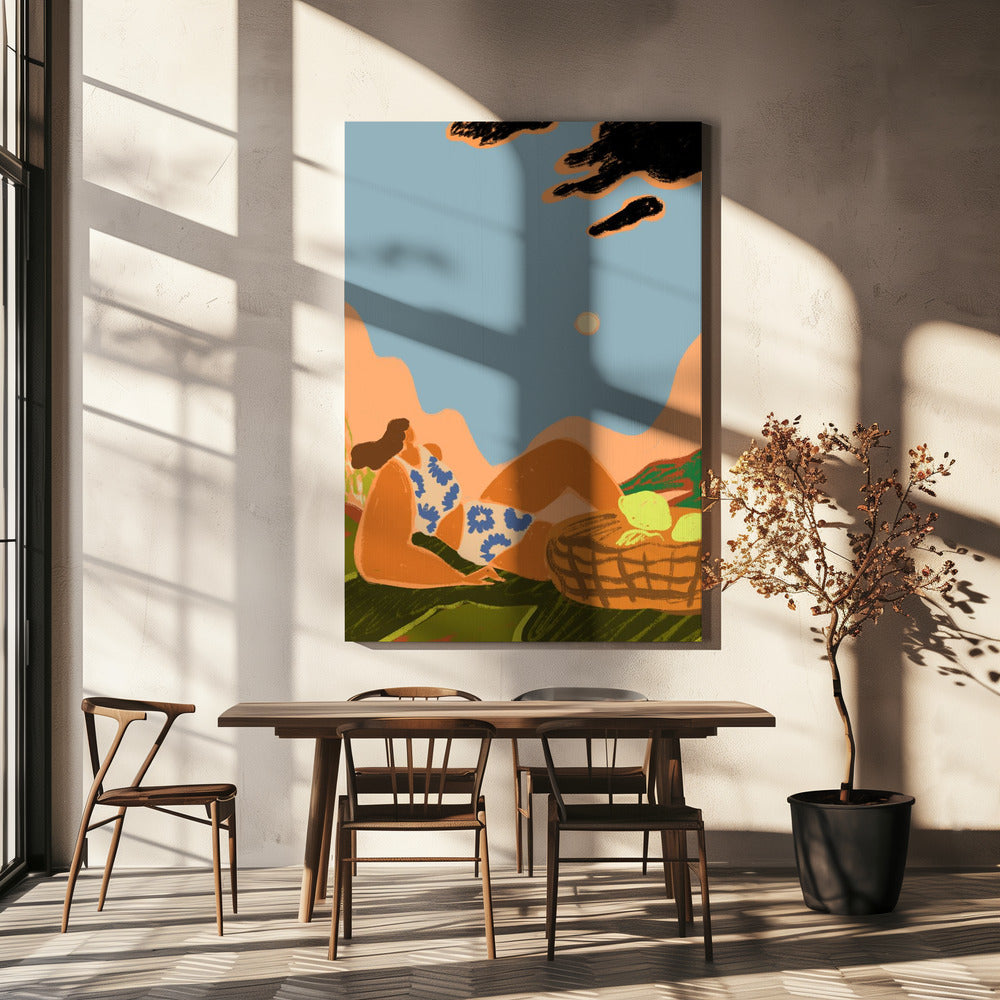 Süßer Sommer | Leinwand