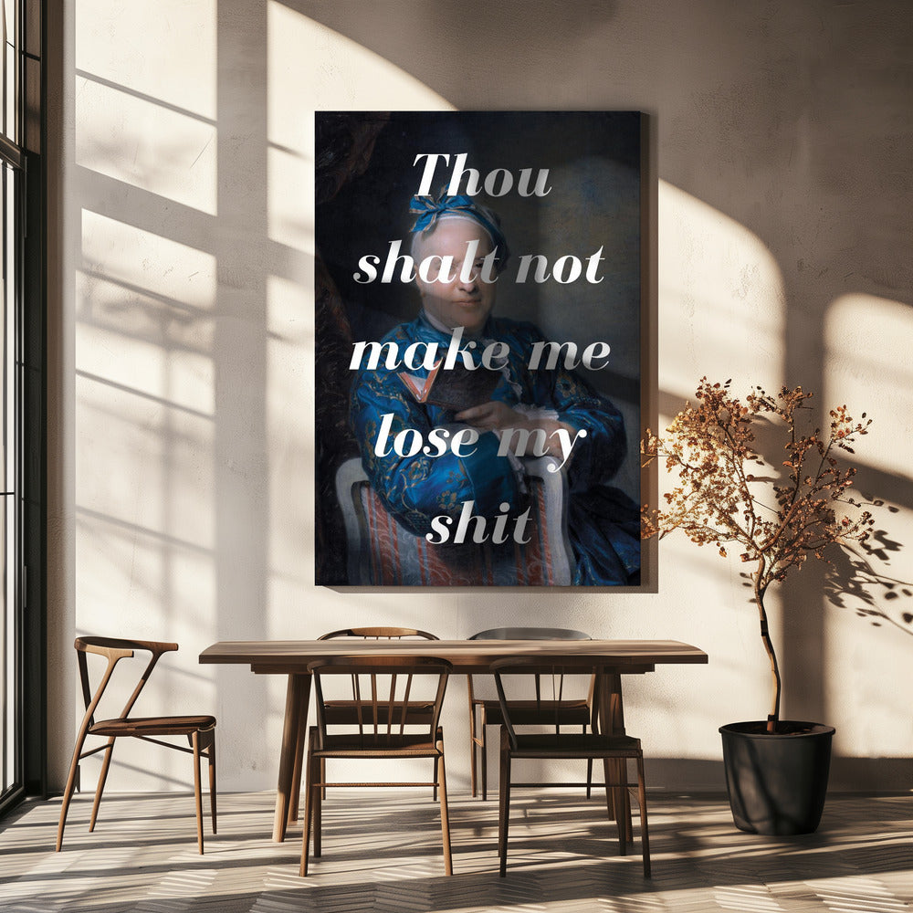 Regal Retort | Canvas