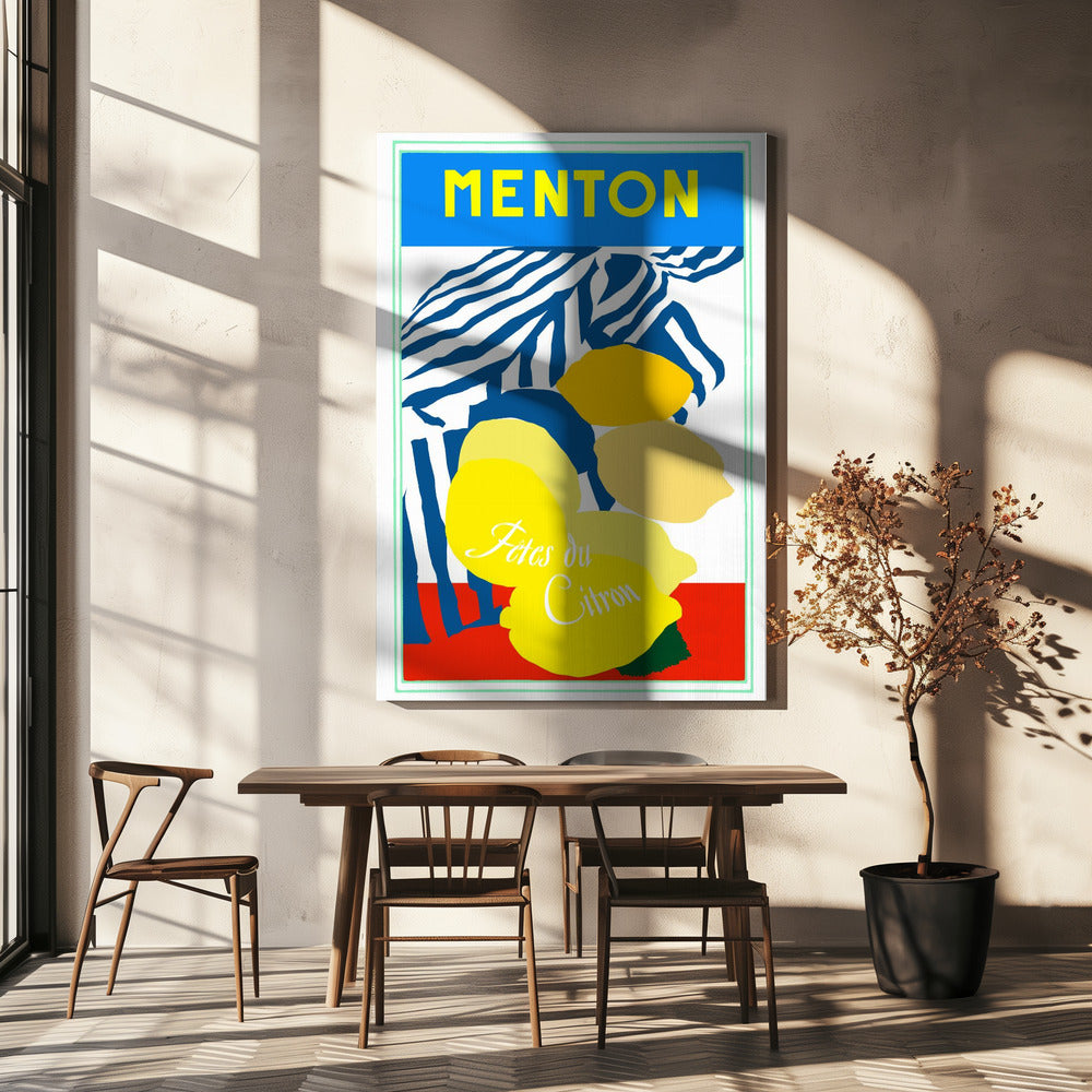 Menton 2 | Leinwand