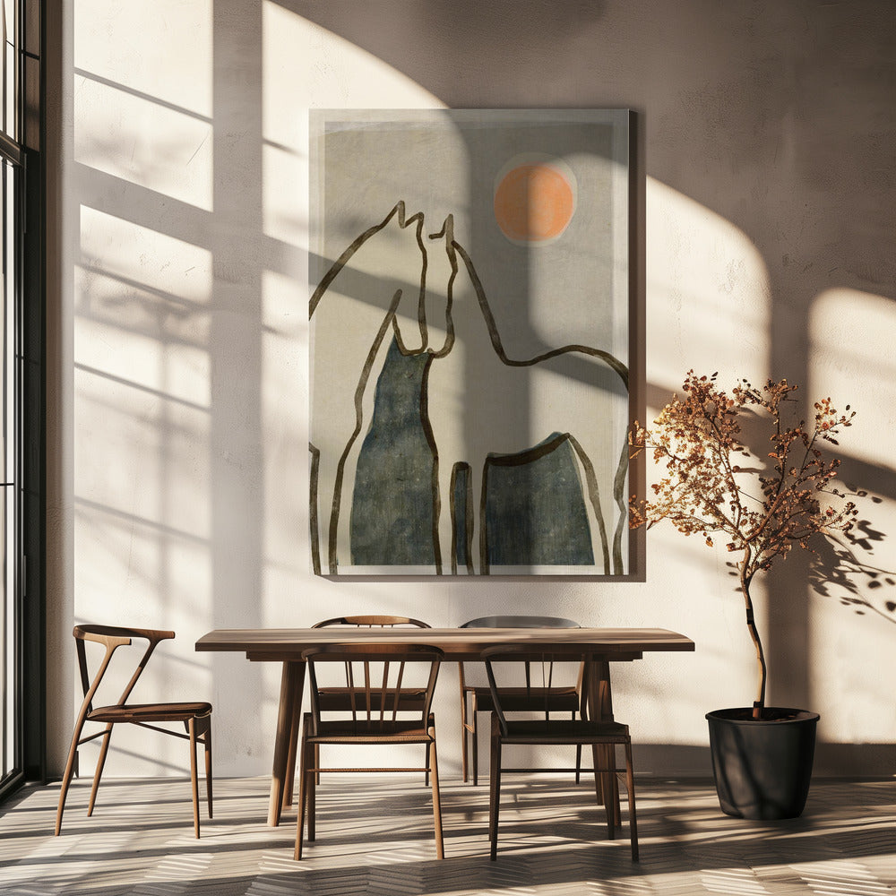 Equine Embrace | Canvas