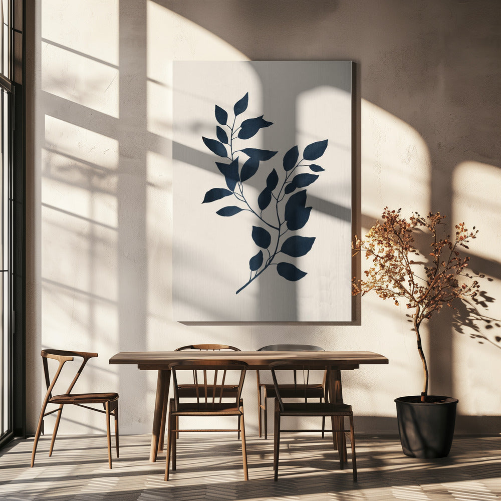 Botanische Silhouette 2 | Leinwand