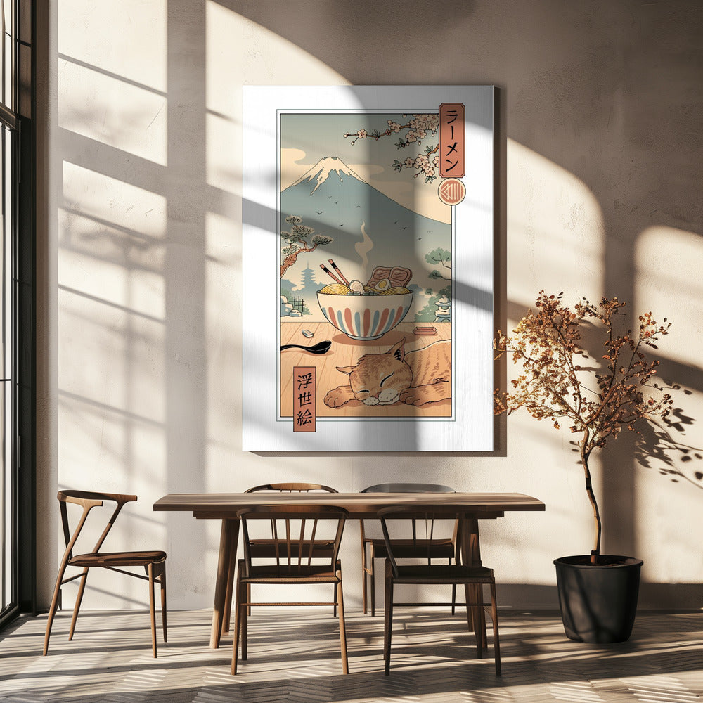 Ein perfektes Ramen-Wetter | Leinwand