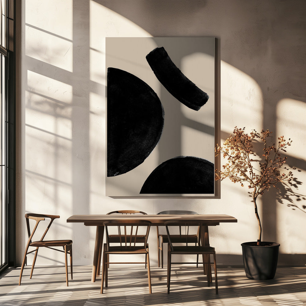 Geometrische Balance | Leinwand