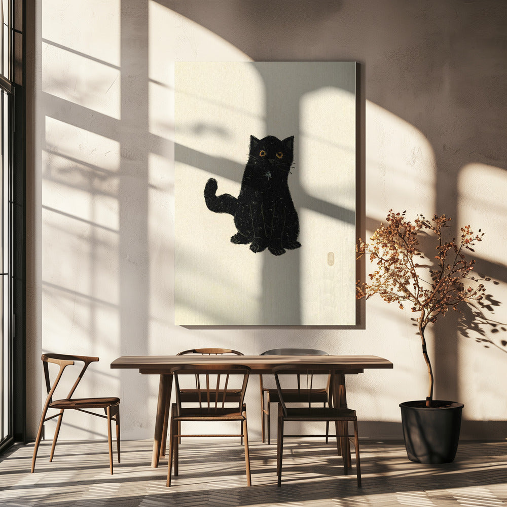 Humphrey die Katze | Leinwand