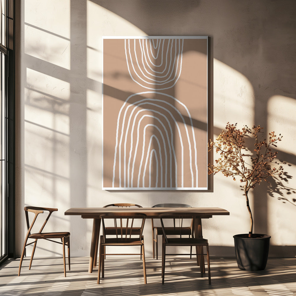 Earthy Layers Harmony | Canvas