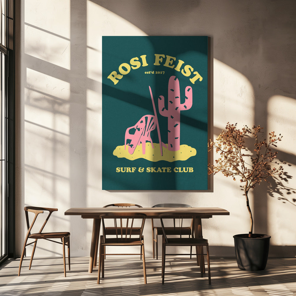 Rosi Feist Surf- und Skateclub | Leinwand